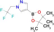 4-(4,4,5,5-TETRAMETHYL-1,3,2-DIOXABOROLAN-2-YL)-1-(2,2,2-TRIFLUOROETHYL)-1H-PYRAZOLE