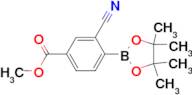 METHYL 3-CYANO-4-(4,4,5,5-TETRAMETHYL-1,3,2-DIOXABOROLAN-2-YL)BENZOATE