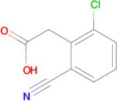 2-(2-CHLORO-6-CYANOPHENYL)ACETIC ACID