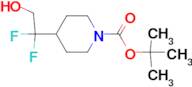 TERT-BUTYL 4-(1,1-DIFLUORO-2-HYDROXYETHYL)PIPERIDINE-1-CARBOXYLATE