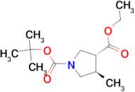 (3R,4R)-1-(TERT-BUTOXYCARBONYL)-4-METHYLPYRROLIDINE-3-CARBOXYLIC ACID ETHYL ESTER