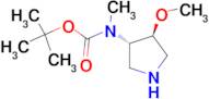 TERT-BUTYL (3S,4S)-4-METHOXYPYRROLIDIN-3-YL(METHYL)CARBAMATE