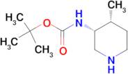 (3R,4R)-3-(BOC-AMINO)-4-METHYLPIPERIDINE