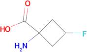 1-AMINO-3-FLUORO-CYCLOBUTANECARBOXYLIC ACID