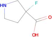 3-FLUOROPYRROLIDINE-3-CARBOXYLIC ACID