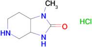 1-METHYL-OCTAHYDRO-1H-IMIDAZOLIDINO[4,5-C]PYRIDIN-2-ONE HCL