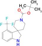 SPIRO[3H-INDOLE-3,4'-PIPERIDINE]-1'-CARBOXYLIC ACID, 1,2-DIHYDRO-4-(TRIFLUOROMETHYL)-, 1,1-DIMETHY…