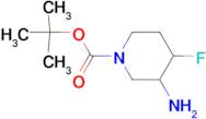 TERT-BUTYL 3-AMINO-4-FLUOROPIPERIDINE-1-CARBOXYLATE