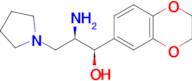 (1R,2R)-2-AMINO-1-(2,3-DIHYDRO-1,4-BENZODIOXIN-6-YL)-3-(PYRROLIDIN-1-YL)PROPAN-1-OL