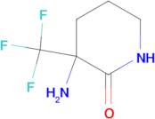 3-AMINO-3-(TRIFLUOROMETHYL)PIPERIDIN-2-ONE