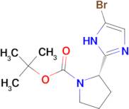 (S)-TERT-BUTYL 2-(4-BROMO-1H-IMIDAZOL-2-YL)PYRROLIDINE-1-CARBOXYLATE