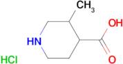 3-METHYLPIPERIDINE-4-CARBOXYLIC ACID HCL