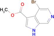 METHYL 4-BROMO-6-AZAINDOLE-3-CARBOXYLATE