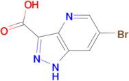 6-BROMO-1H-PYRAZOLO[4,3-B]PYRIDINE-3-CARBOXYLIC ACID