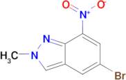 5-Bromo-2-methyl-7-nitro-1H-indazole