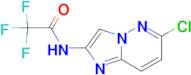 2,2,2-TRIFLUORO-N-(6-CHLOROIMIDAZO[1,2-B]PYRIDAZIN-2-YL)ACETAMIDE