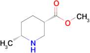 (3S,6R)-METHYL 6-METHYLPIPERIDINE-3-CARBOXYLATE