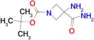 TERT-BUTYL 3-AMINO-3-CARBAMOYLAZETIDINE-1-CARBOXYLATE