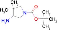 TERT-BUTYL 4-AMINO-3,3-DIMETHYLPYRROLIDINE-1-CARBOXYLATE