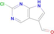 2-CHLORO-7H-PYRROLO[2,3-D]PYRIMIDINE-5-CARBALDEHYDE