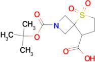 2-(TERT-BUTOXYCARBONYL)-5-THIA-2-AZASPIRO[3.4]OCTANE-8-CARBOXYLIC ACID 5,5-DIOXIDE