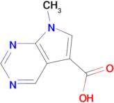 7-METHYL-7H-PYRROLO[2,3-D]PYRIMIDINE-5-CARBOXYLIC ACID