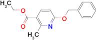 ETHYL 6-(BENZYLOXY)-2-METHYLPYRIDINE-3-CARBOXYLATE