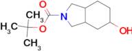 TERT-BUTYL 5-HYDROXYHEXAHYDRO-1H-ISOINDOLE-2(3H)-CARBOXYLATE