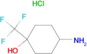 4-AMINO-1-(TRIFLUOROMETHYL)CYCLOHEXAN-1-OL HCL