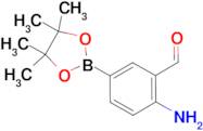 2-AMINO-5-(4,4,5,5-TETRAMETHYL-1,3,2-DIOXABOROLAN-2-YL)BENZALDEHYDE