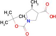 (3S,4S)-1-(TERT-BUTOXYCARBONYL)-4-METHYLPYRROLIDINE-3-CARBOXYLIC ACID