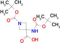 1-BOC-3-(BOC-AMINO)AZETIDINE-3-CARBOXYLIC ACID