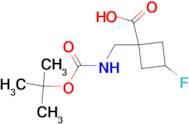 1-(BOC-AMINOMETHYL)-3-FLUOROCYCLOBUTANECARBOXYLIC ACID