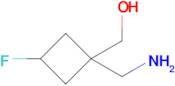 [1-(Aminomethyl)-3-fluorocyclobutyl]methanol