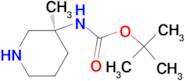 (3S)-3-(BOC-AMINO)-3-METHYLPIPERIDINE