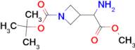 TERT-BUTYL 3-(1-AMINO-2-METHOXY-2-OXOETHYL)AZETIDINE-1-CARBOXYLATE