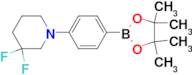 3,3-DIFLUORO-1-(4-(4,4,5,5-TETRAMETHYL-1,3,2-DIOXABOROLAN-2-YL)PHENYL)PIPERIDINE