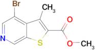 METHYL 4-BROMO-3-METHYLTHIENO[2,3-C]PYRIDINE-2-CARBOXYLATE