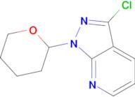 3-CHLORO-1-(OXAN-2-YL)-1H-PYRAZOLO[3,4-B]PYRIDINE