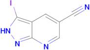 3-IODO-1H-PYRAZOLO[3,4-B]PYRIDINE-5-CARBONITRILE