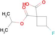 3-FLUORO-1-[(PROPAN-2-YLOXY)CARBONYL]CYCLOBUTANE-1-CARBOXYLIC ACID