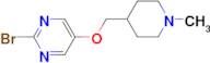 2-BROMO-(5-(1-METHYL-4-PIPERIDINYL)METHOXY)-2-PYRIMIDINE