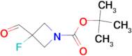 1-BOC-3-FLUOROAZETIDINE-3-CARBALDEHYDE