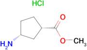 (1S,3R)-METHYL 3-AMINOCYCLOPENTANECARBOXYLATE HCL