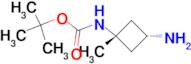 CIS-(3-AMINO-1-METHYL-CYCLOBUTYL)CARBAMIC ACID TERT-BUTYL ESTER