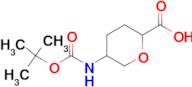 5-(BOC-AMINO)-TETRAHYDRO-PYRAN-2-CARBOXYLIC ACID