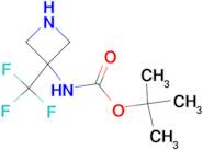 3-(BOC-AMINO)-3-(TRIFLUOROMETHYL)AZETIDINE