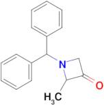 1-DIPHENYLMETHYL-2-METHYL-3-AZETIDONE