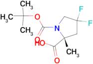 (2R)-1-BOC-4,4-DIFLUORO-2-METHYLPYRROLIDINE-2-CARBOXYLIC ACID