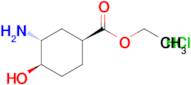 (1S,3R,4R)-3-AMINO-4-HYDROXY-CYCLOHEXANECARBOXYLIC ACID ETHYL ESTER HCL